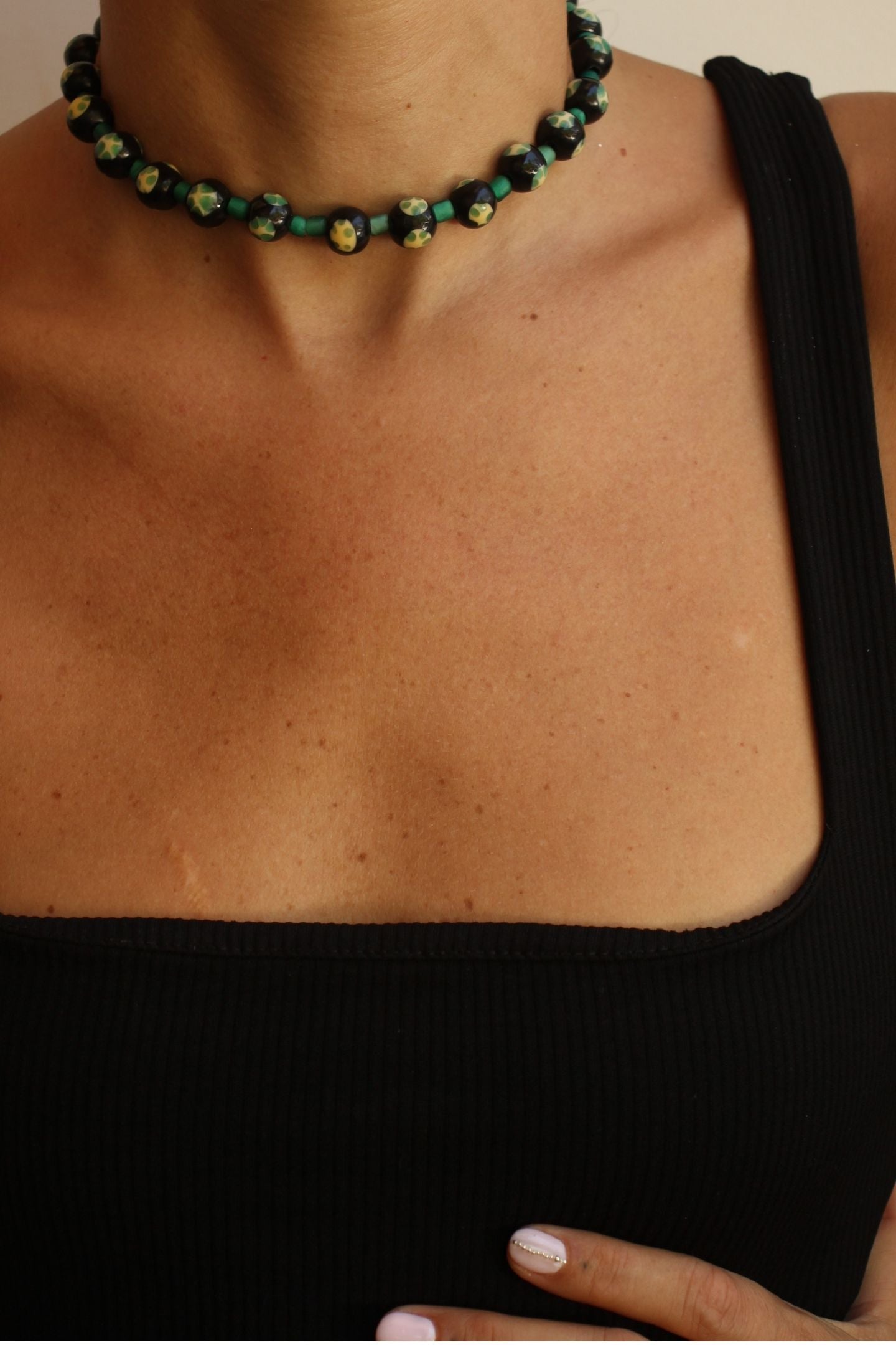 RIANG NECKLACE - Black Emerald