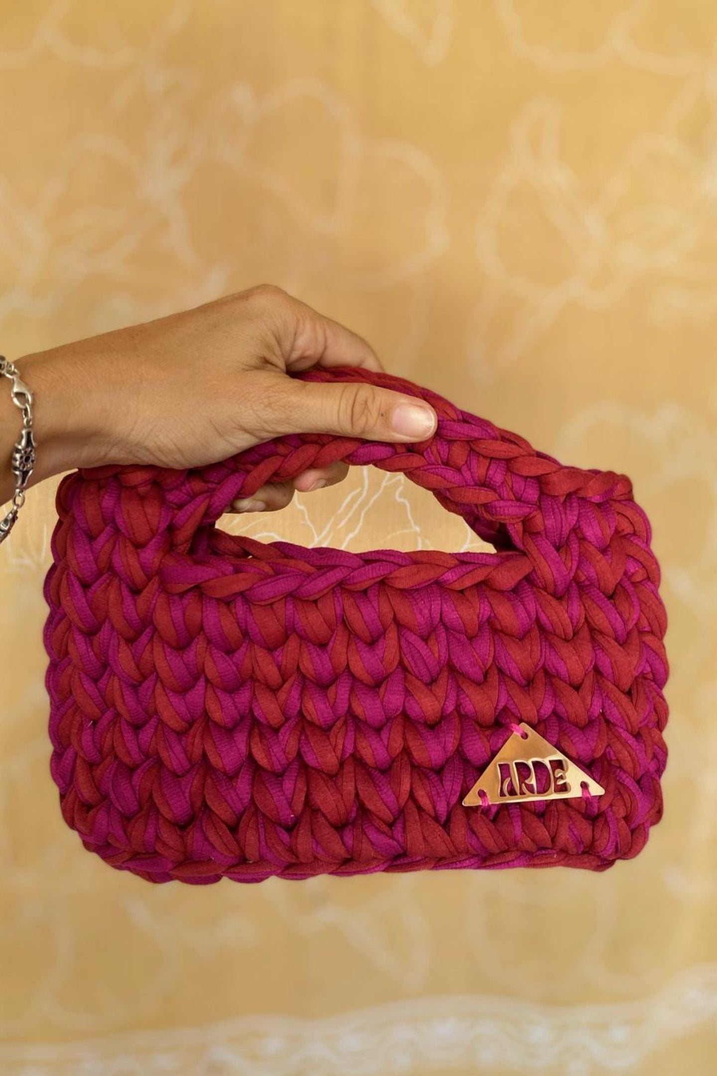 RIO MINI BASKET - Red & Fuchsia