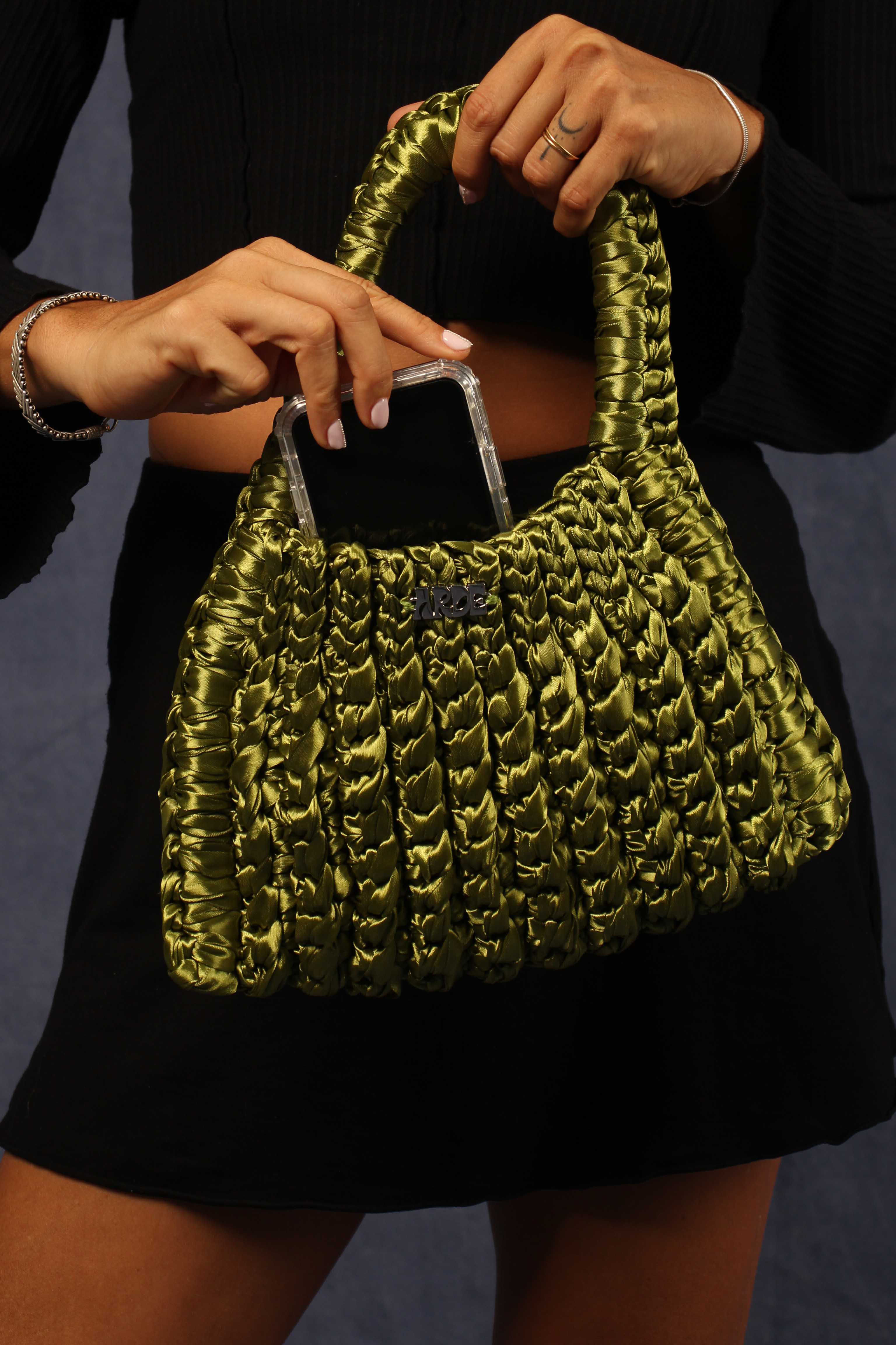 RUBY SATIN - Spring Green