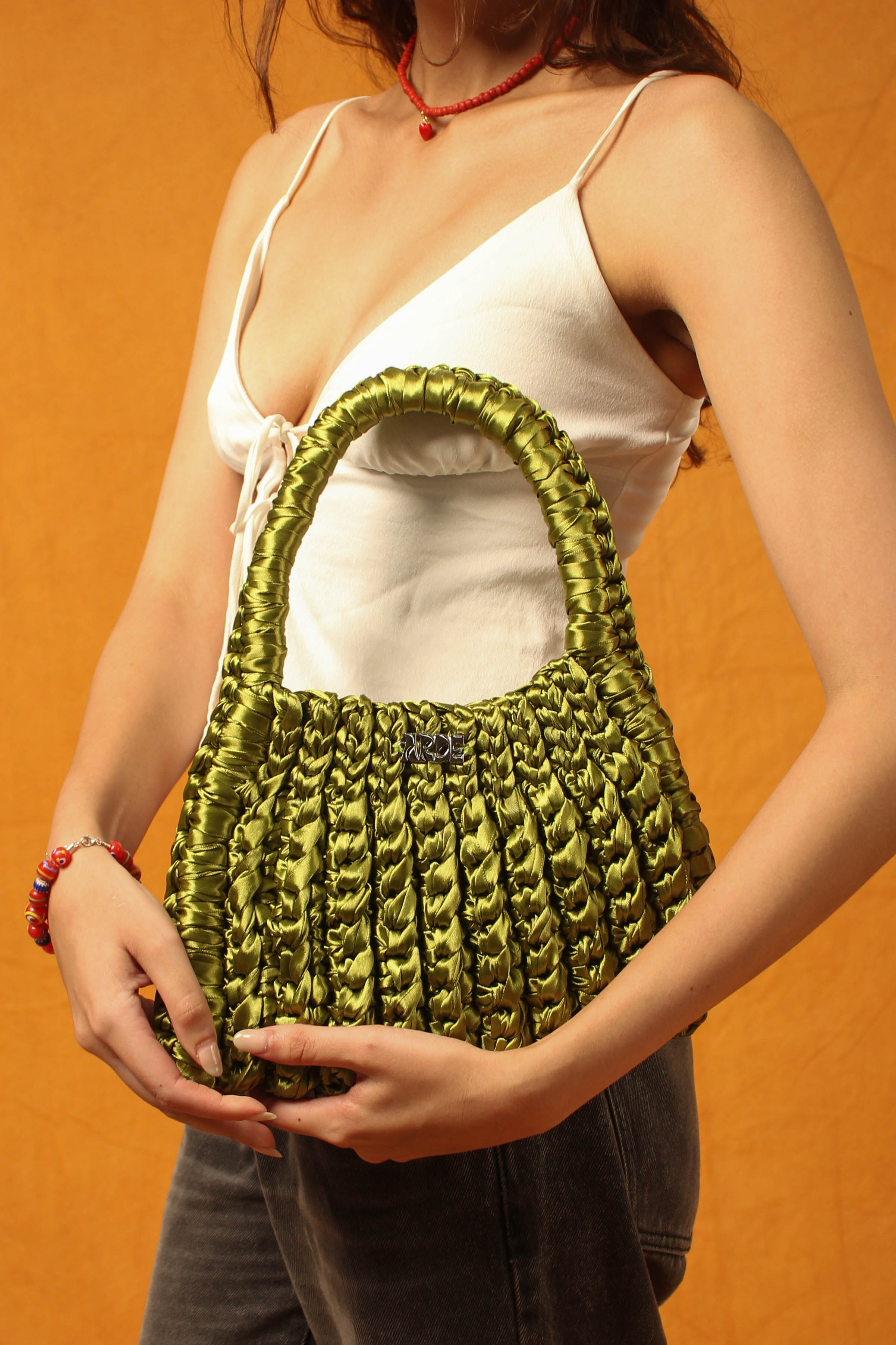 RUBY SATIN - Spring Green