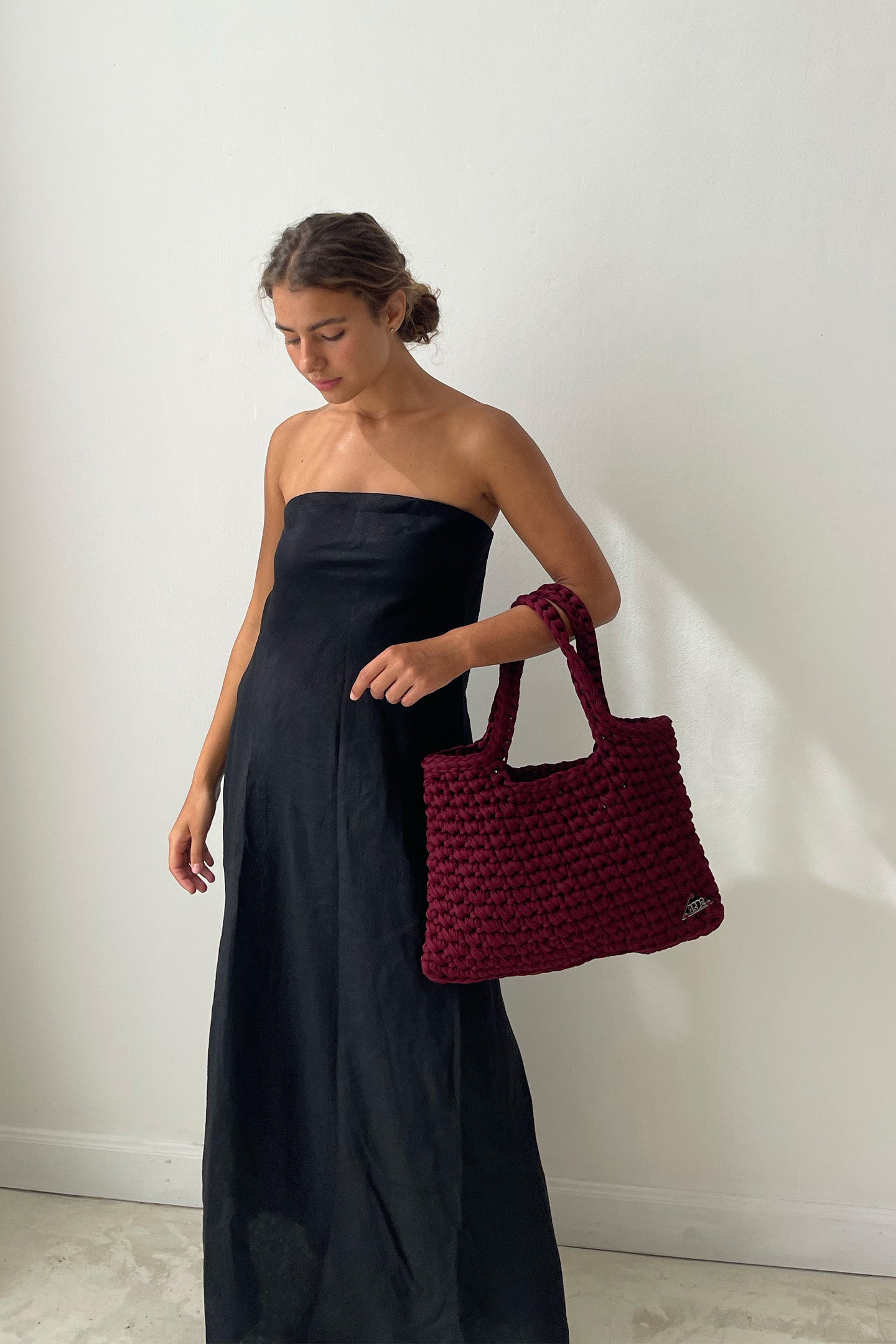 TOKYO TOTE BAG - Maroon