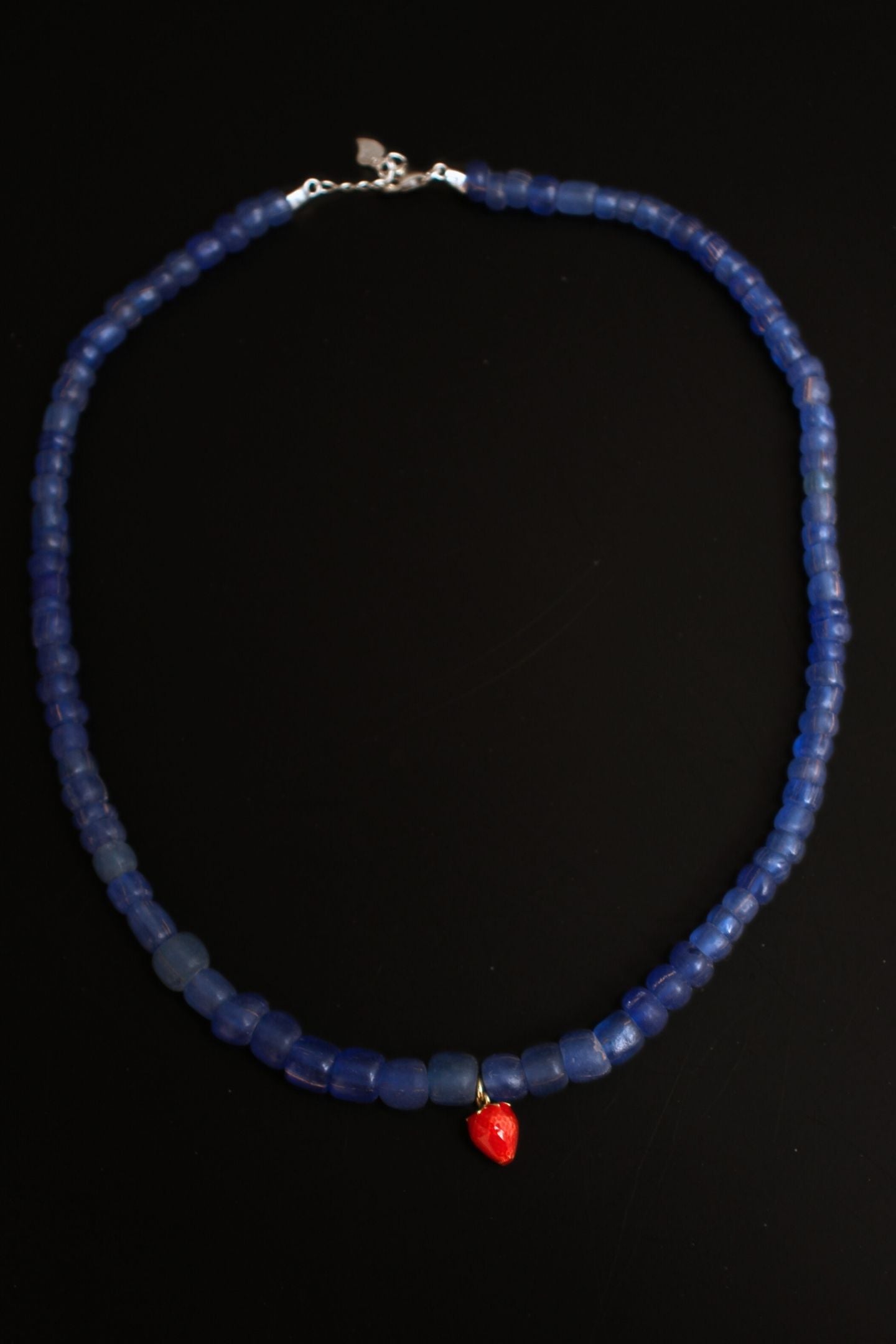 RONA NECKLACE- Strawberry Azure