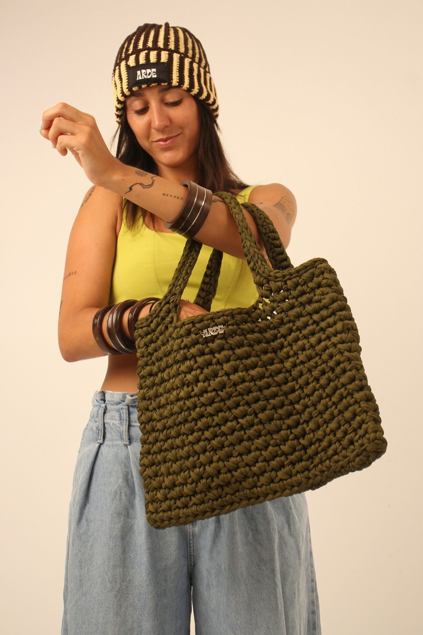 TOKYO TOTE BAG - Army