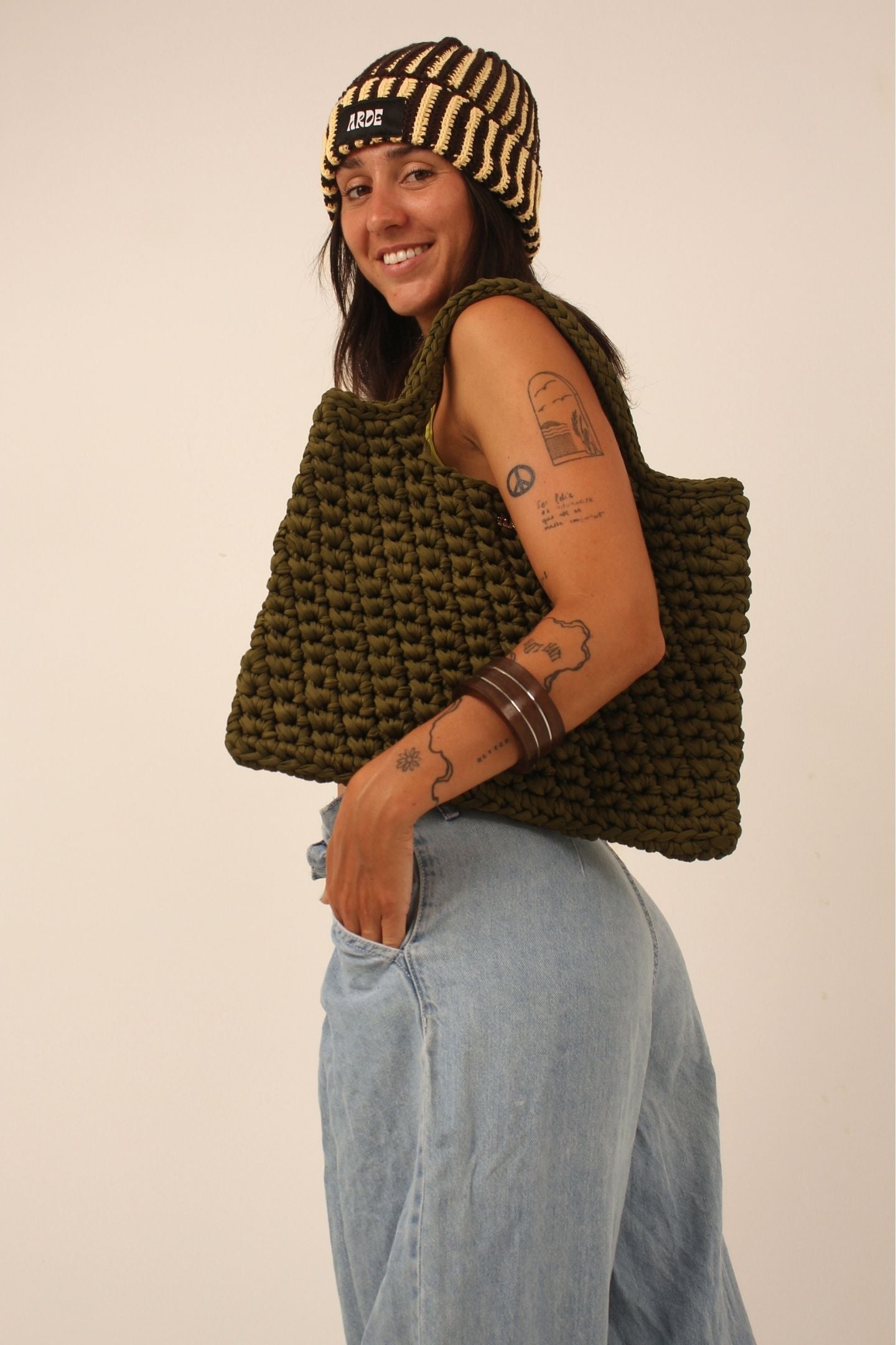 TOKYO TOTE BAG - Army