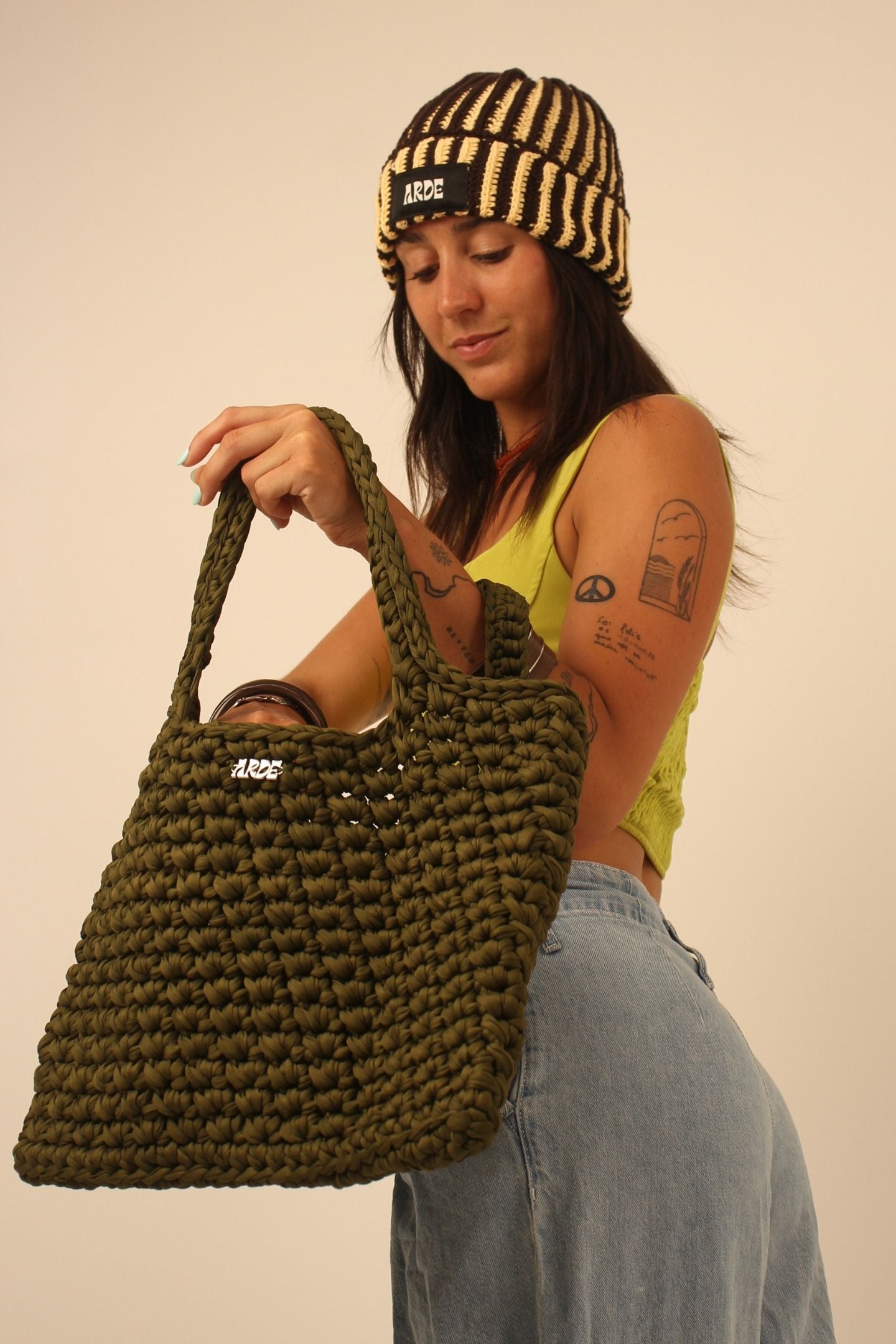 TOKYO TOTE BAG - Army