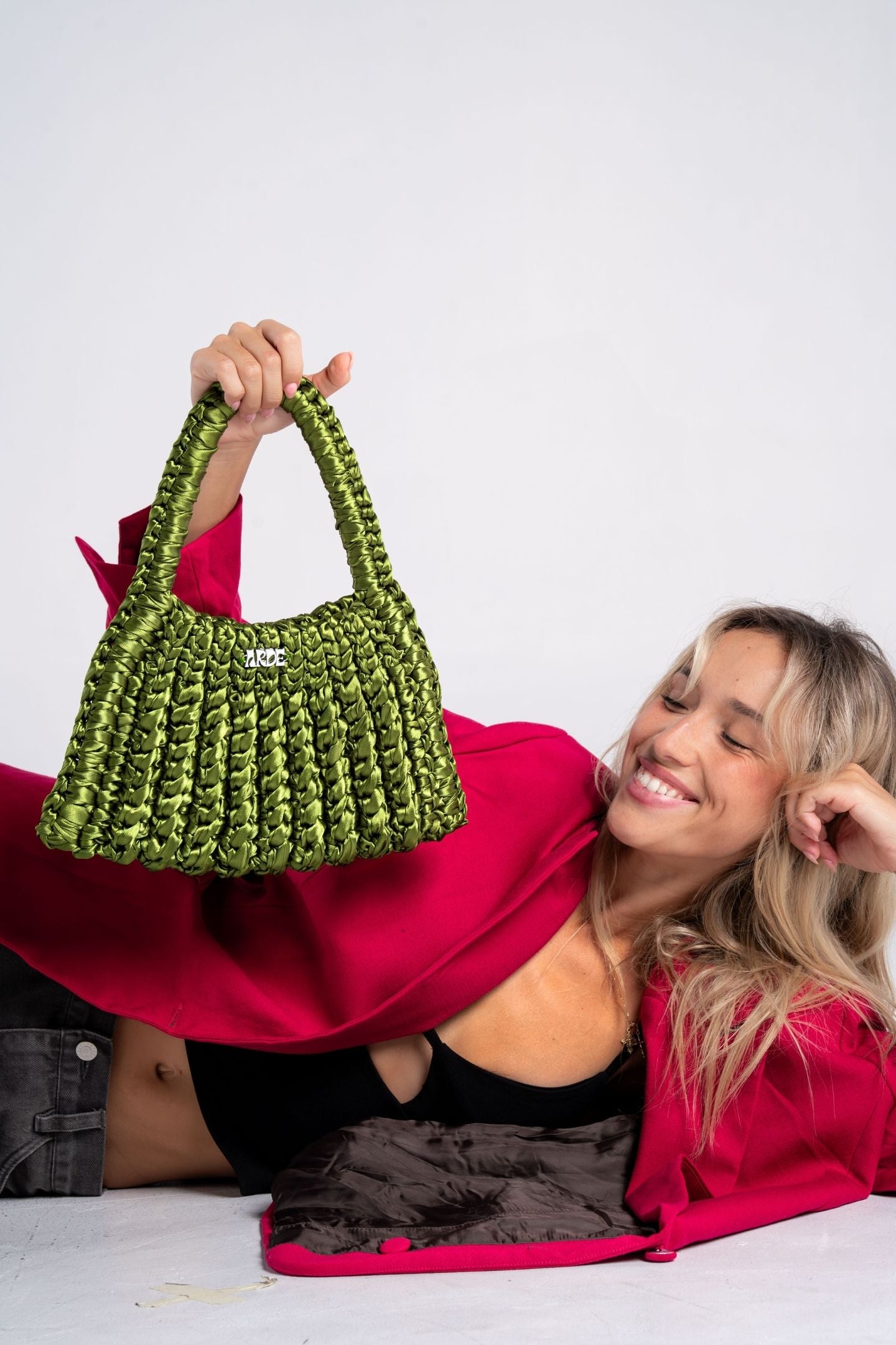 RUBY SATIN - Spring Green