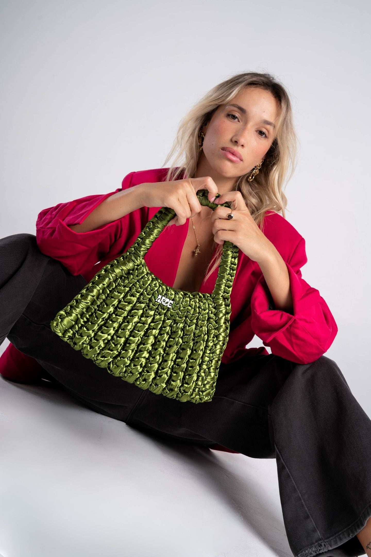 RUBY SATIN - Spring Green