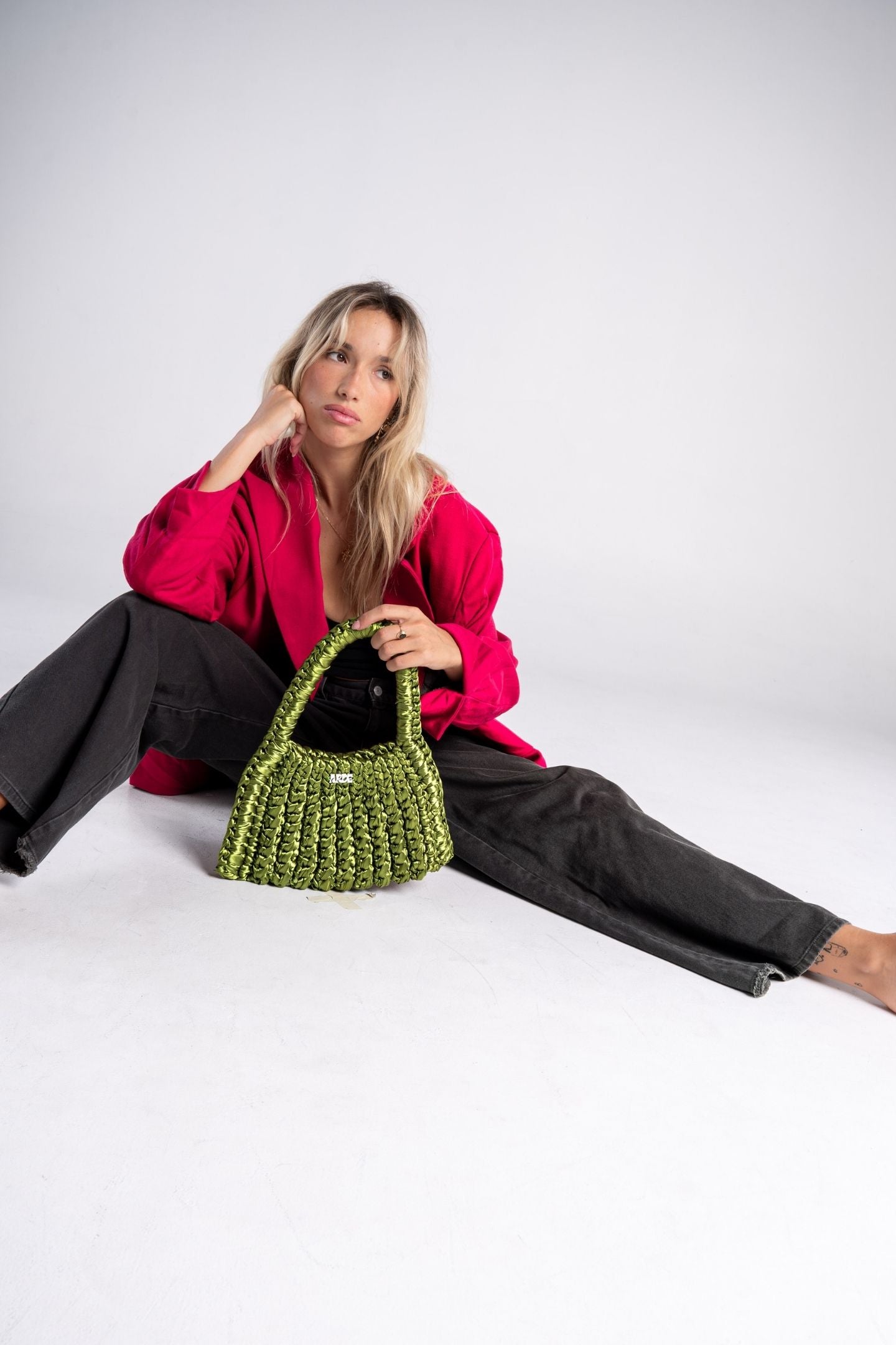 RUBY SATIN - Spring Green
