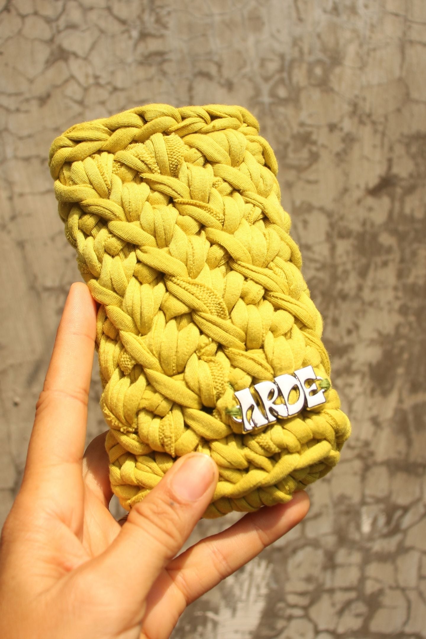 SUNGLASSES CASE - Lime