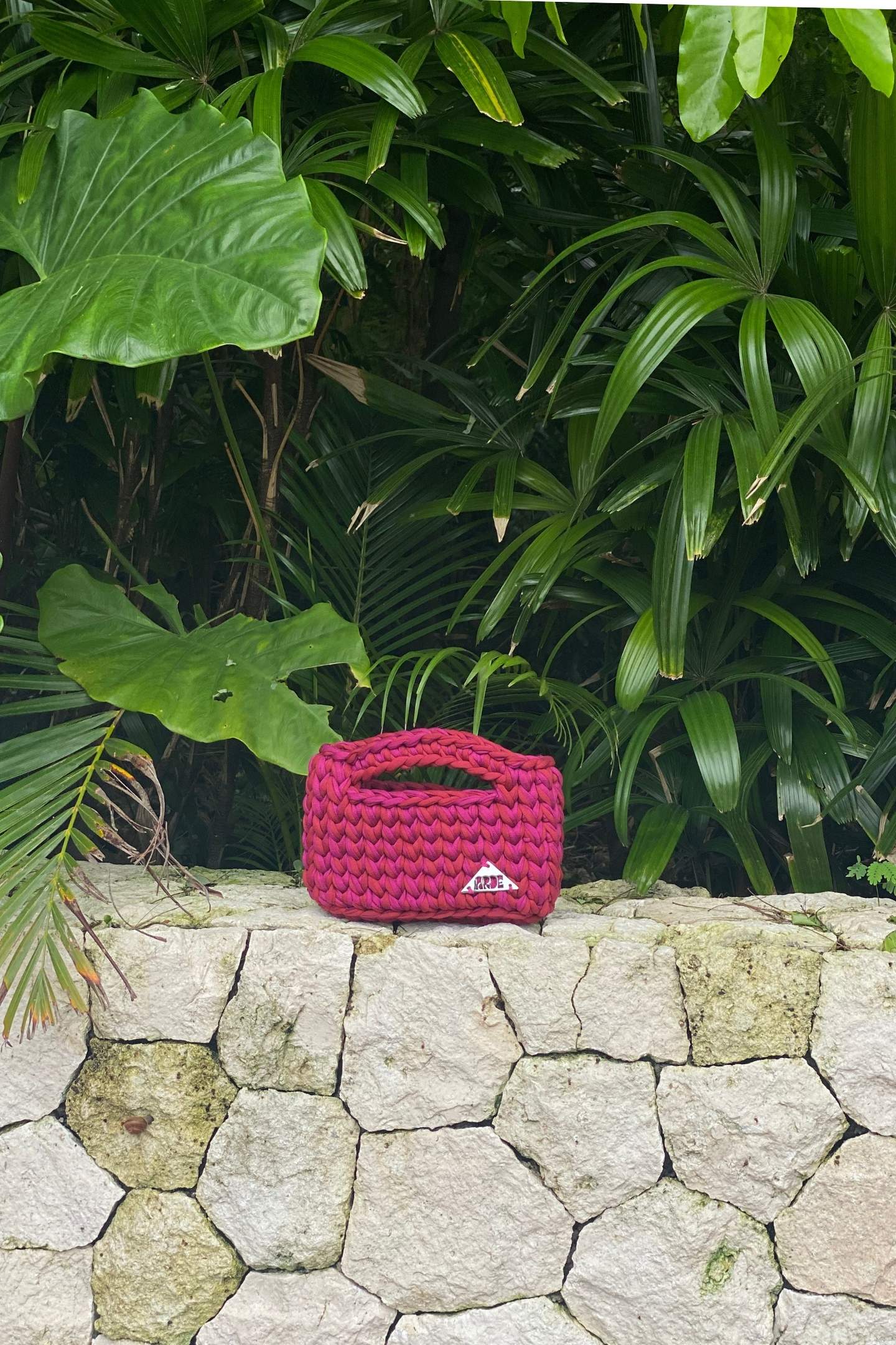 RIO MINI BASKET - Red & Fuchsia