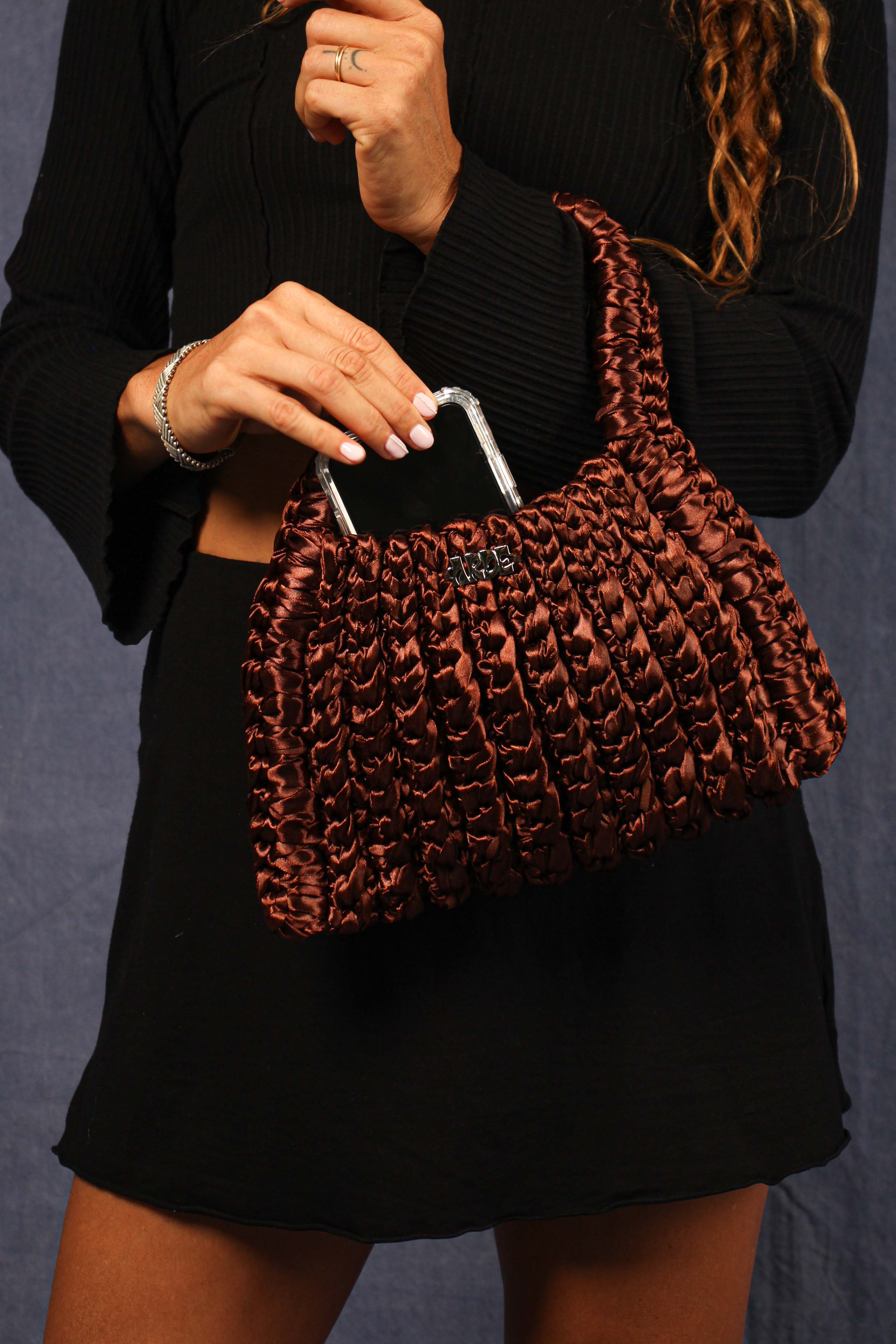 RUBY SATIN - Espresso