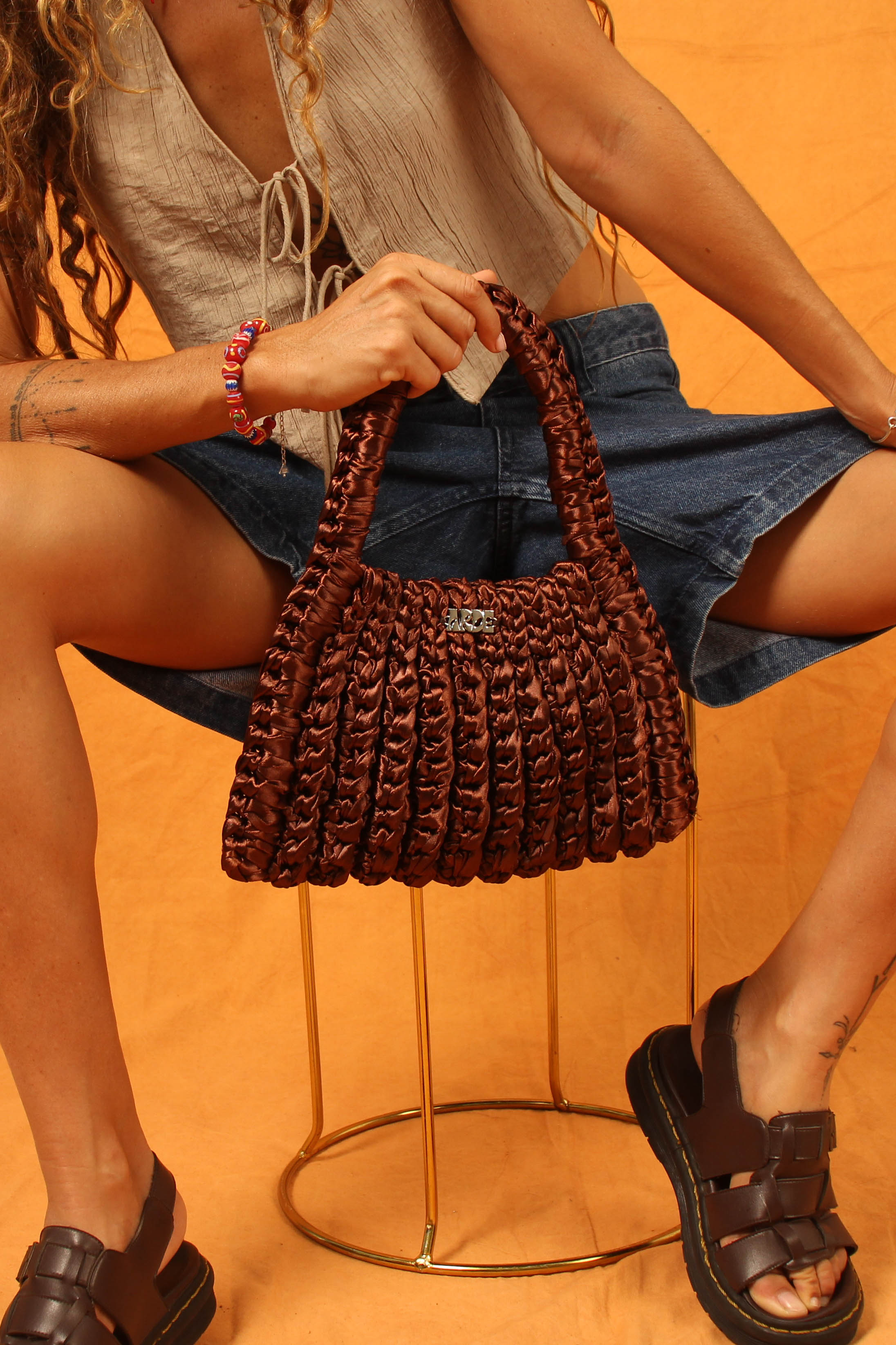 RUBY SATIN - Espresso