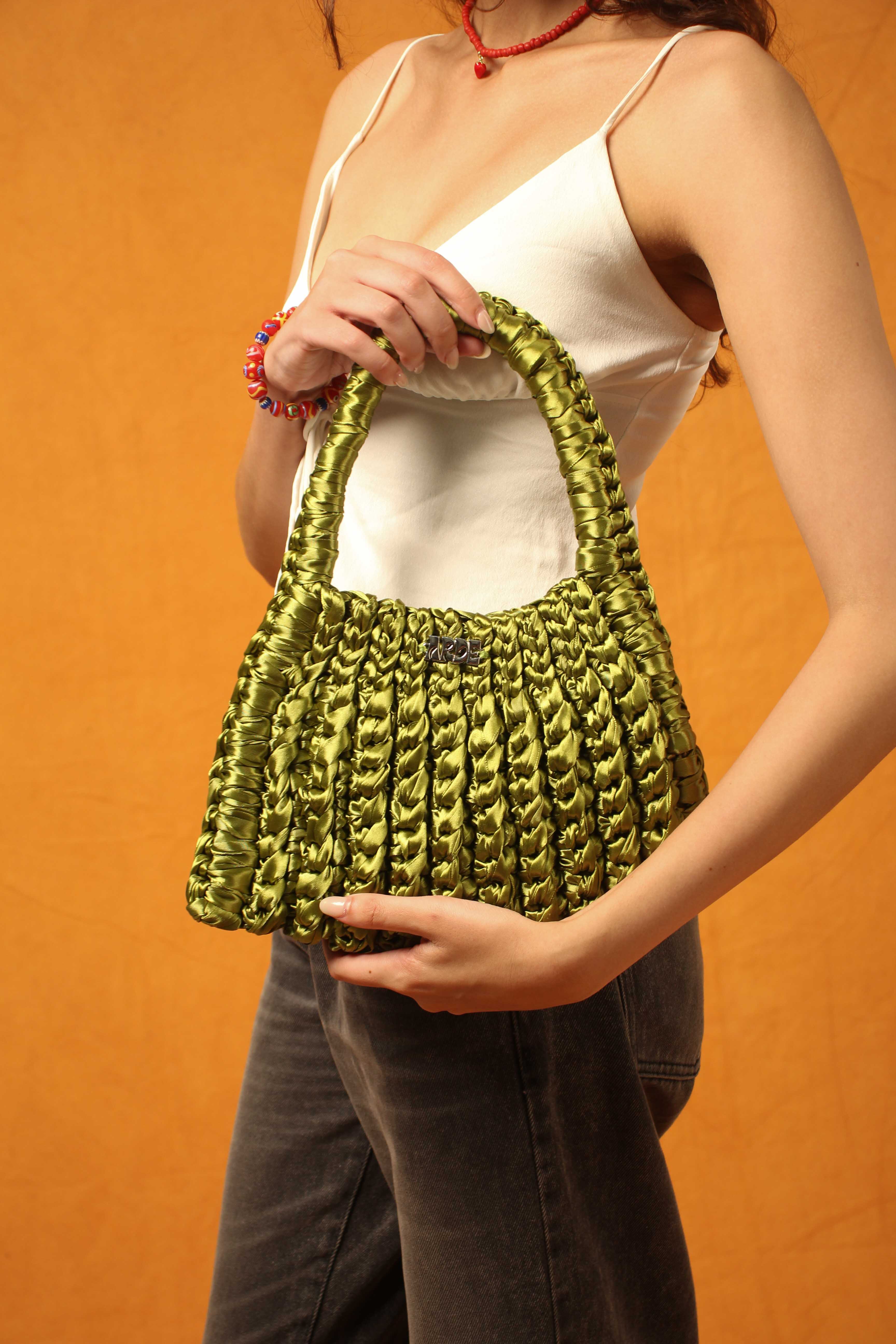 RUBY SATIN - Spring Green