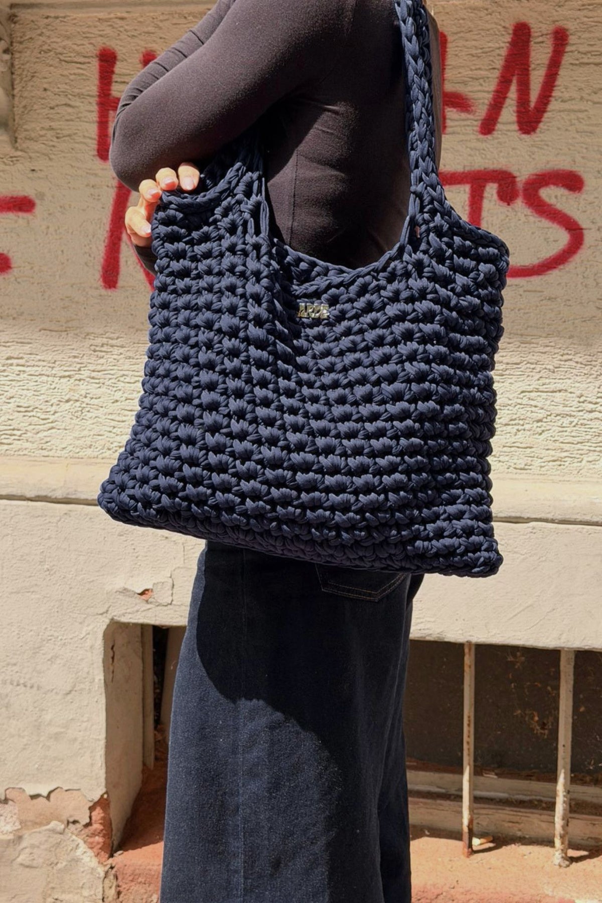 TOKYO TOTE BAG - Navy