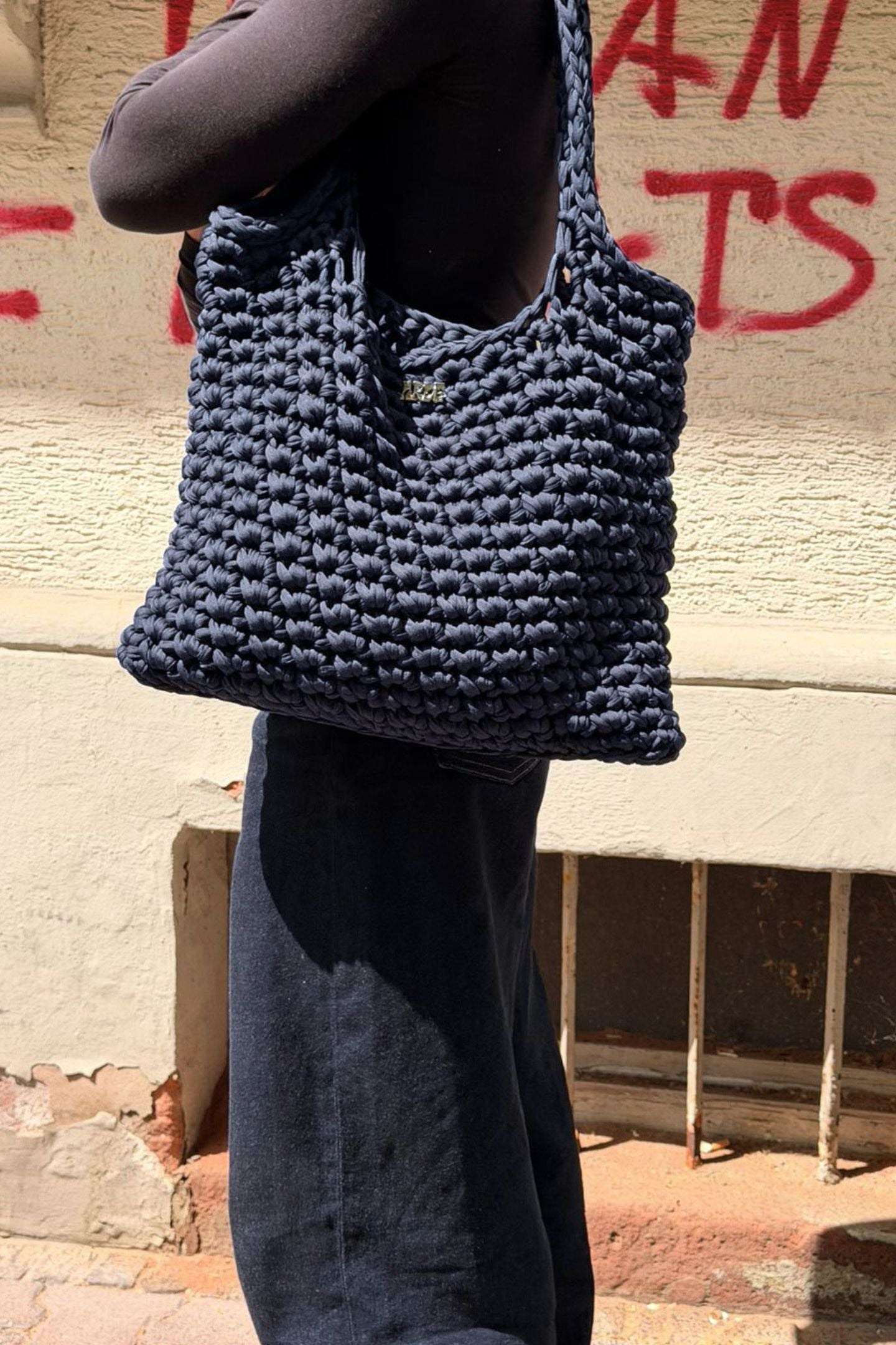 TOKYO TOTE BAG - Navy