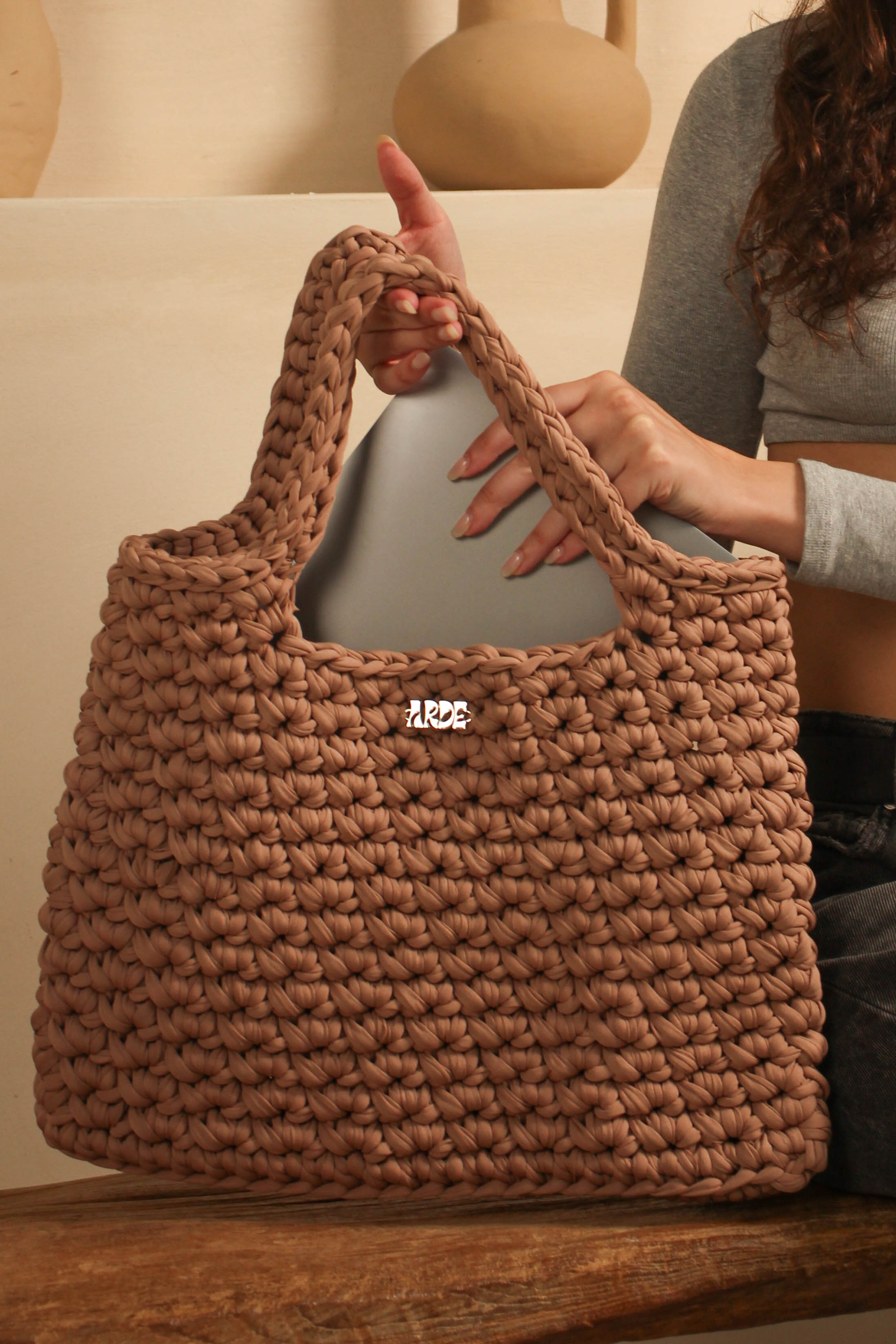 TOKYO TOTE BAG - Mocha
