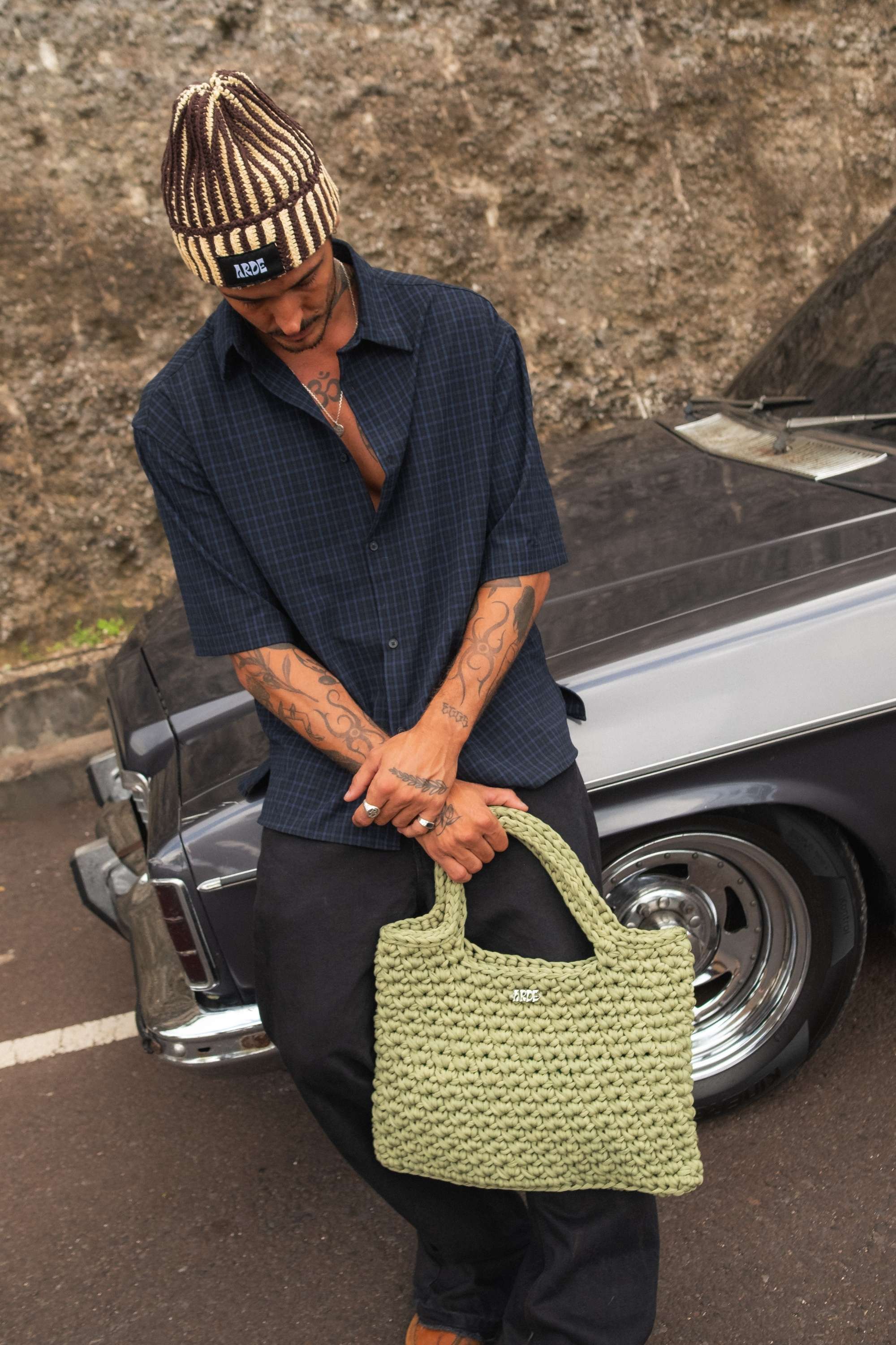 TOKYO TOTE BAG -  Mint
