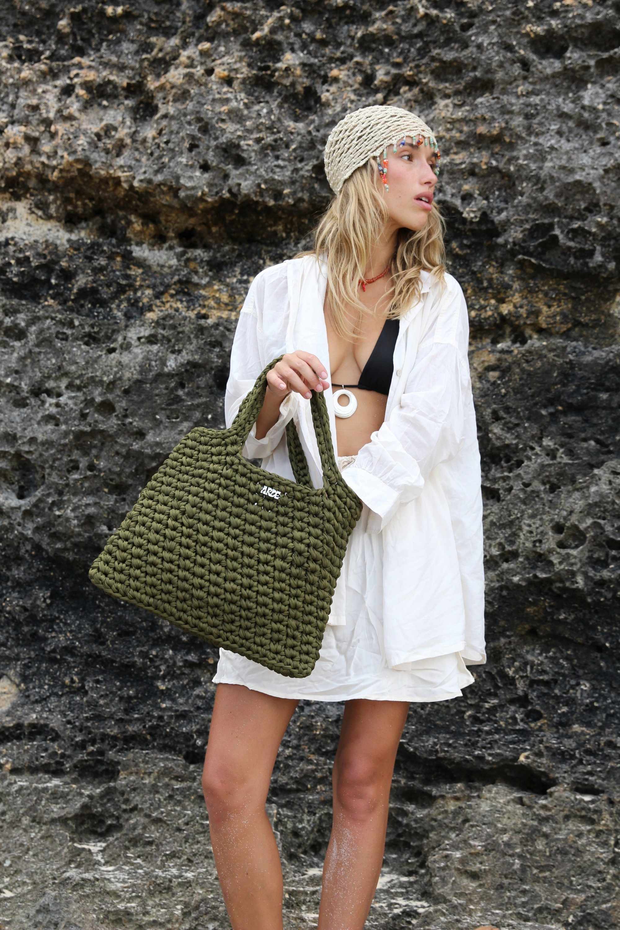 TOKYO TOTE BAG - Army