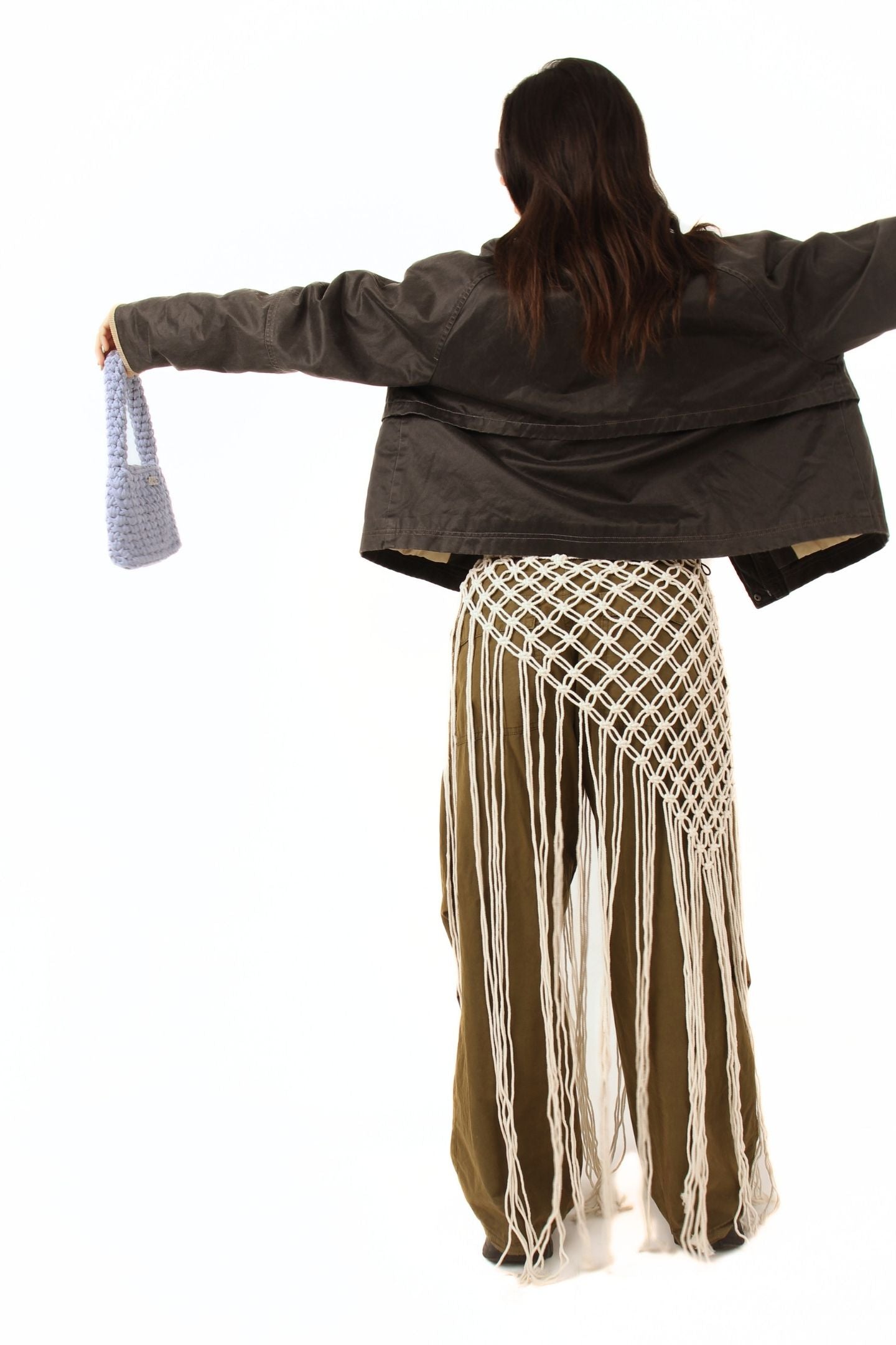 Knot Skirt - White