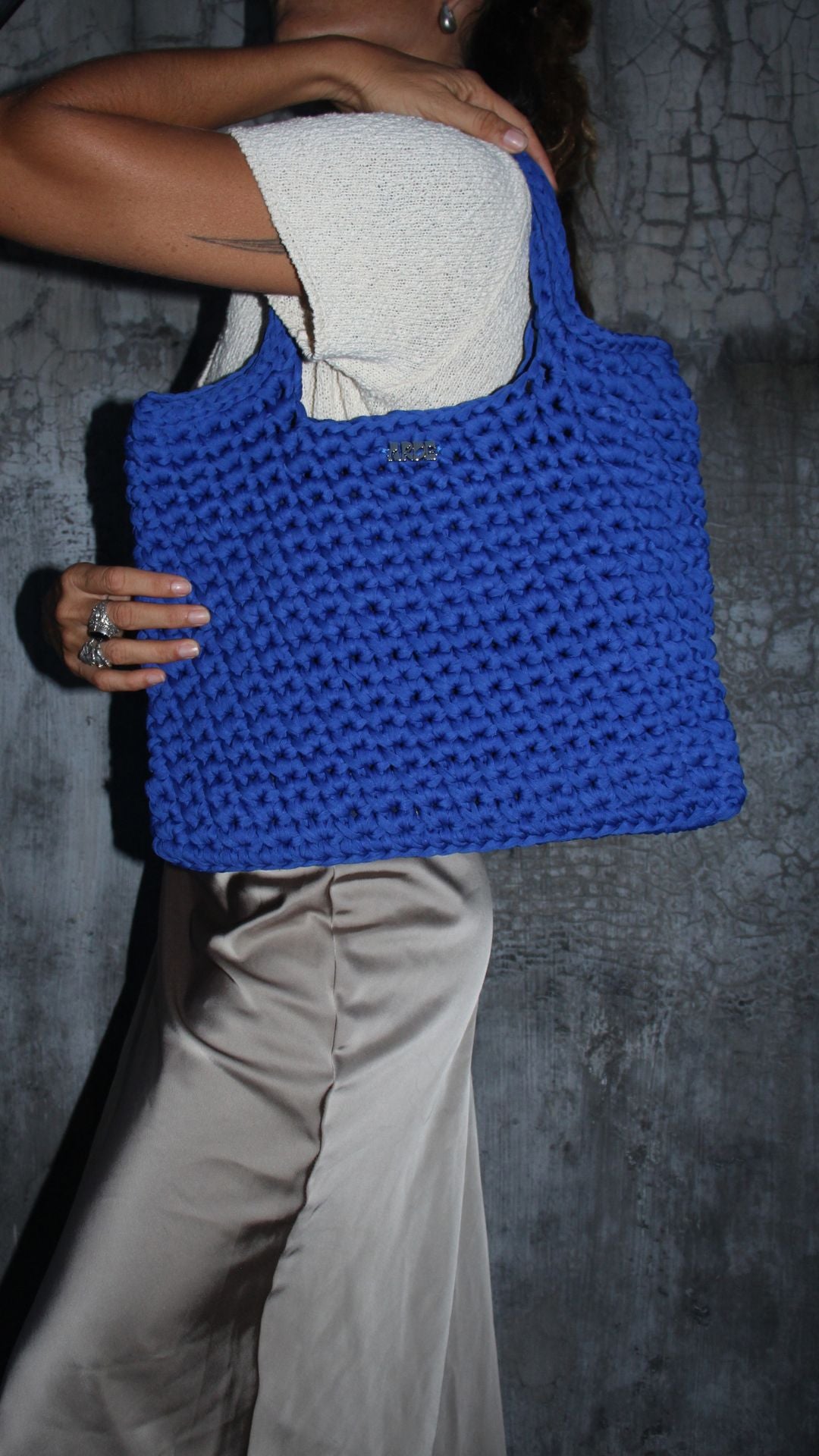 TOKYO TOTE BAG - Electric Blue